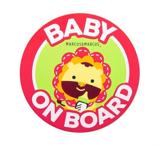 Marcus & Marcus Baby on Board Car Sticker - Marcus цена и информация | Auto piederumi | 220.lv