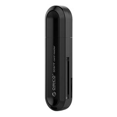 Orico CRS21-BK TF|SD memory card reader, USB 3.0, up to 2TB (black) цена и информация | Адаптеры и USB разветвители | 220.lv