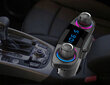 Auto raidītājs 12/24V Bluetooth brīvroku auto lādētājs цена и информация | Auto jaudas pastiprinātāji | 220.lv