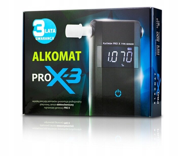 Elektroķīmiskais alkometrs PRO X-3 цена и информация | Alkometri | 220.lv