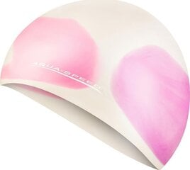 Шапочка для плавания BUNT - 37 цвет, розово-белая цена и информация | Аксессуары для бассейнов | 220.lv