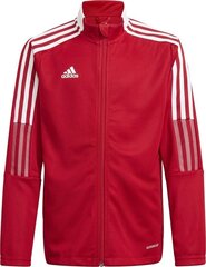 Džemperis Adidas Tiro 21, sarkans cena un informācija | Futbola formas un citas preces | 220.lv