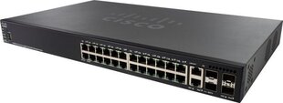 Cisco SG550X-24MPP-K9-EU cena un informācija | Komutatori (Switch) | 220.lv