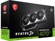 MSI GeForce RTX 4070 Ti VENTUS 3X 12G OC cena un informācija | Videokartes (GPU) | 220.lv