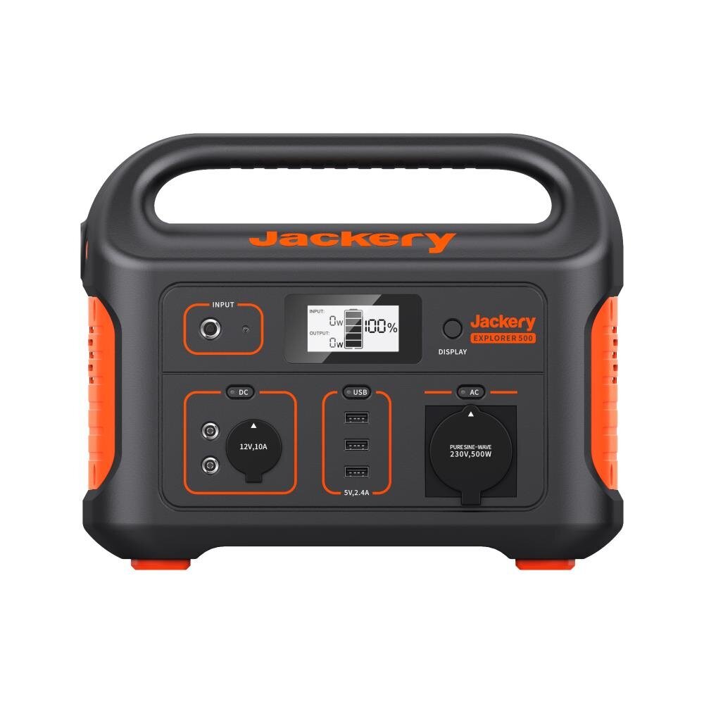 Akumulatoru stacija Jackery Explorer 500 cena un informācija | Elektrības ģeneratori | 220.lv
