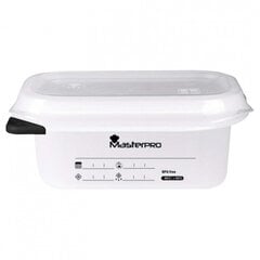 Коробка для продуктов Masterpro, белая цена и информация | Посуда для хранения еды | 220.lv