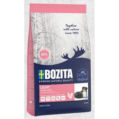 Низкокалорийный сухой корм с курицей Bozita Light Wheat Free для взрослых собак, Z 020041, 10 кг цена и информация |  Сухой корм для собак | 220.lv