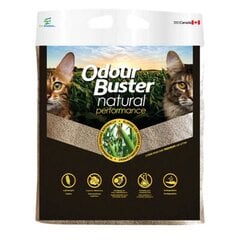 Odour Buster Natural, 12kg - cementējošās kukurūzas smiltis ar urīna fermentus bloķējošo piedevu, Z 240047 cena un informācija | Kaķu smiltis, pakaiši | 220.lv
