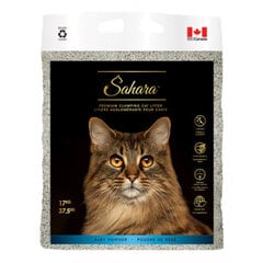 Sahara Baby Powder, 17kg - cementējošās smiltis ar bērnu pūdera aromātu, Z 240212 cena un informācija | Kaķu smiltis, pakaiši | 220.lv