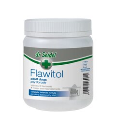 Dr.Seidel Flawitol Adult Dogs, 200tbl/320g - pieaugušiem suņiem - vispārējai veselībai, Z 290030 cena un informācija | Vitamīni, uztura bagātinātāji, pretparazītu līdzekļi suņiem | 220.lv