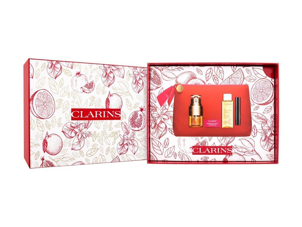 Sejas ādas kopšanas produktu komplekts Clarins cena un informācija | Acu krēmi, serumi | 220.lv