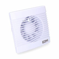 Ventilators EDM 08409 104 m³/H 15 W Ø 10 cm цена и информация | Вентиляторы для ванной | 220.lv