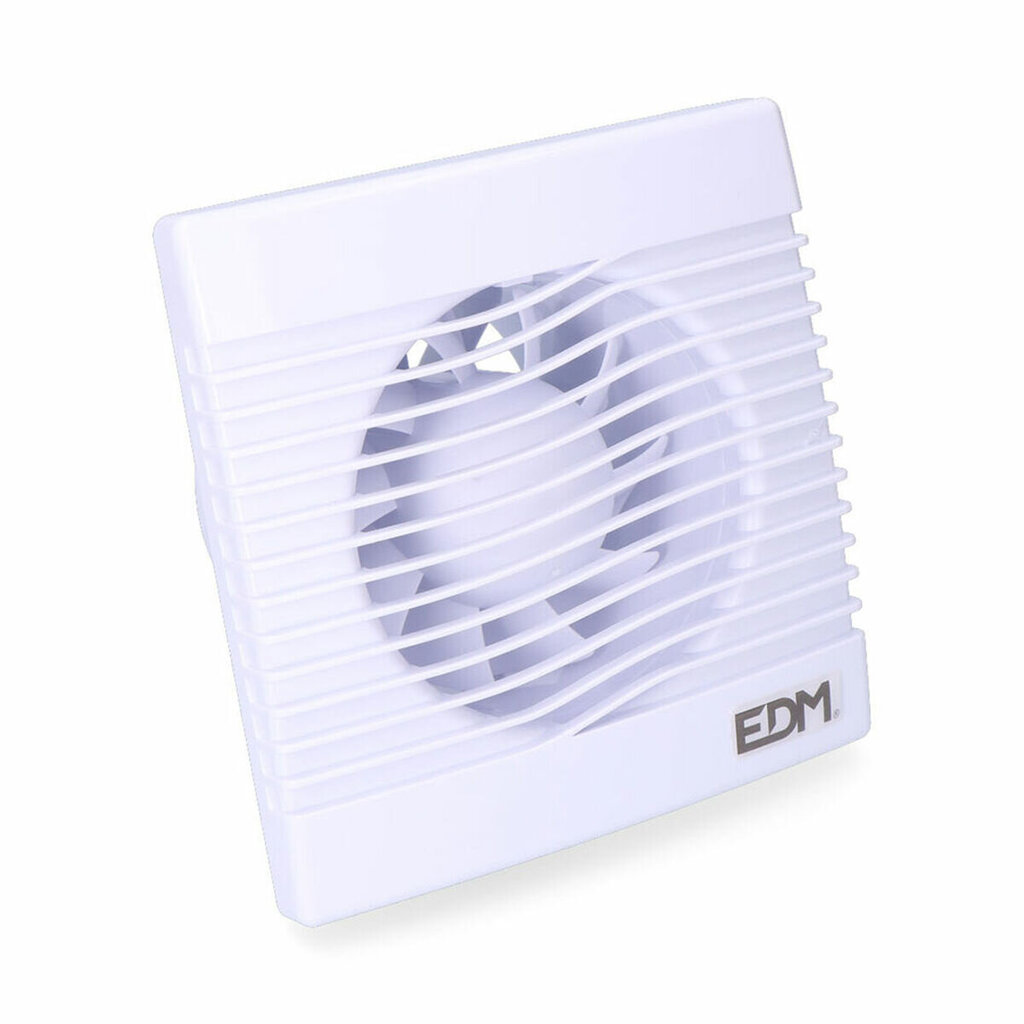 Ventilators EDM 08409 104 m³/H 15 W Ø 10 cm cena un informācija | Ventilatori vannas istabai | 220.lv