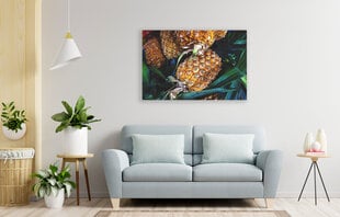 Glezna Ananāsi, 100x70 cm cena un informācija | Gleznas | 220.lv