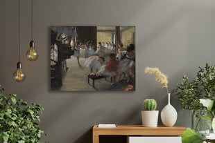 Glezna Baleta klase, Edgars Degā, 100x80 cm cena un informācija | Gleznas | 220.lv