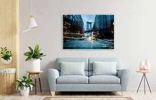 Glezna Bruklinas gaismas, 100x70 cm cena un informācija | Gleznas | 220.lv