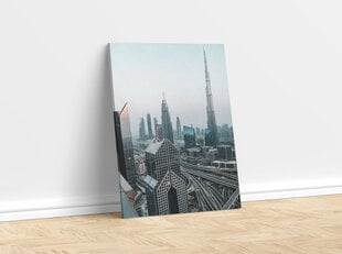 Картина Дубай в тумане, 100x70 см цена и информация | Картины | 220.lv