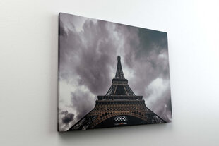 Glezna Eifeļa tornis lietū, 30x40 cm cena un informācija | Gleznas | 220.lv