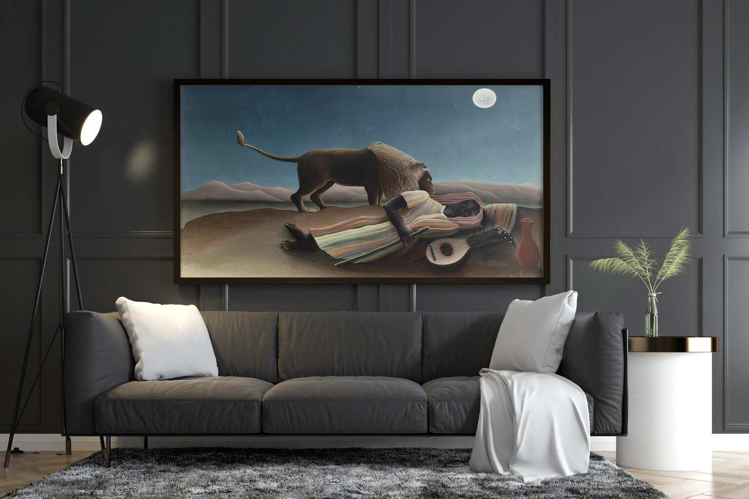 Glezna Guļošā čigāniete, Anrī Ruso, 100x70 cm, Wolf Kult цена и информация | Gleznas | 220.lv