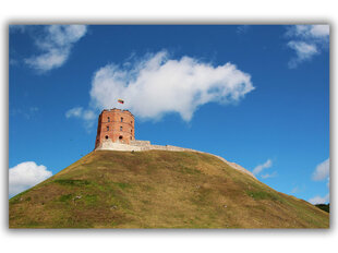 Картина Замок Гедиминаса, 100x60 см цена и информация | Картины | 220.lv