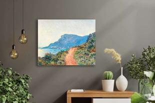 Картина Корниш близ Монако (Клод Моне), 100x70 см. цена и информация | Картины | 220.lv