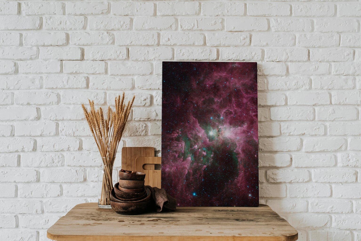 Glezna Kosmiskā migla, 40 x 60 cm цена и информация | Gleznas | 220.lv