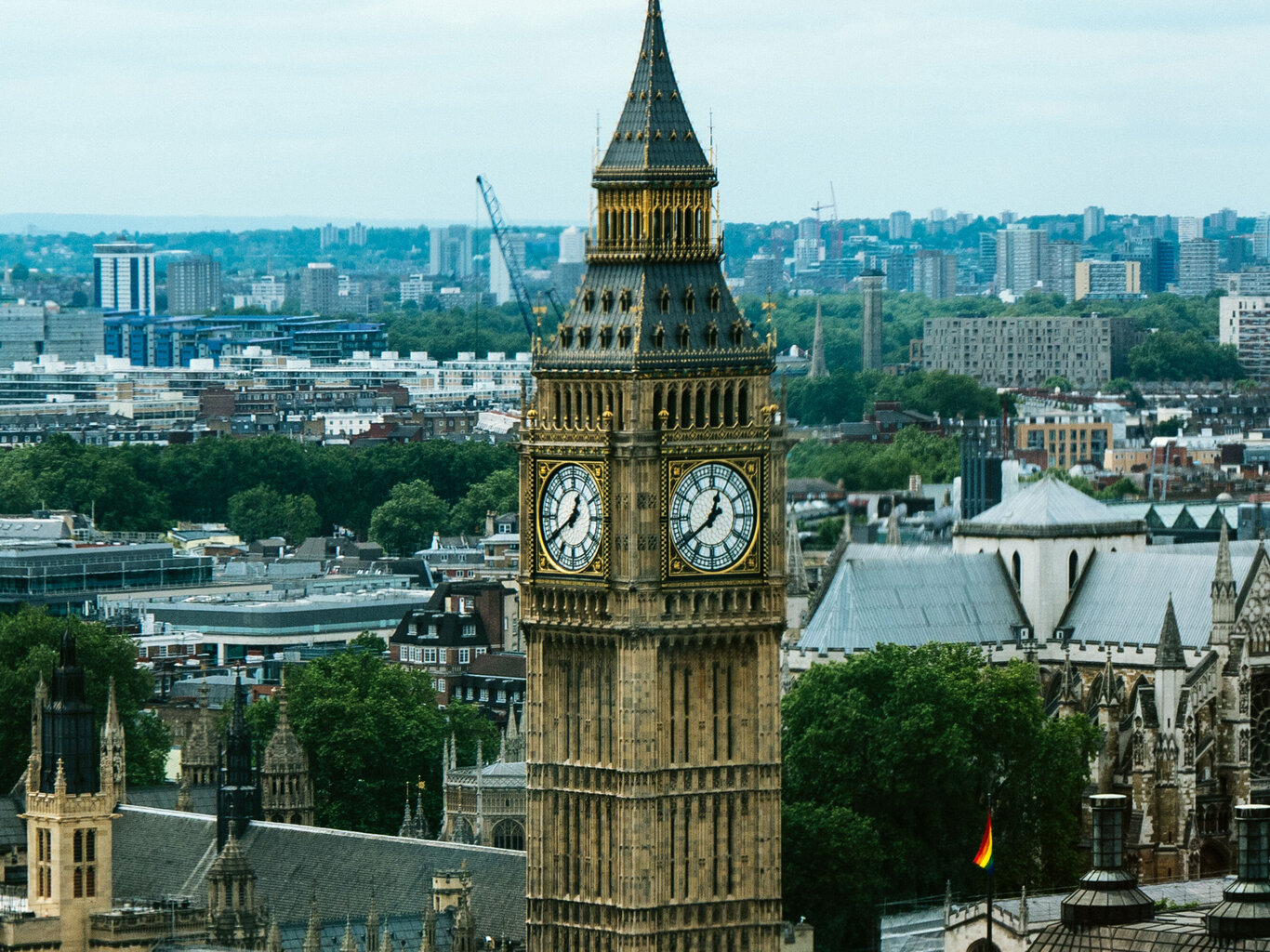 Glezna Londonas panorāma, 100x70 cm cena un informācija | Gleznas | 220.lv