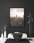 Glezna Manhetena miglā, 100x70 cm cena un informācija | Gleznas | 220.lv