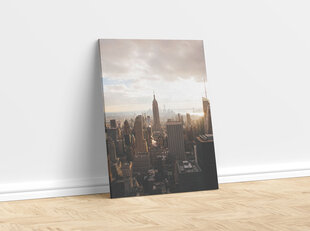 Glezna Manhetena miglā, 100x70 cm cena un informācija | Gleznas | 220.lv