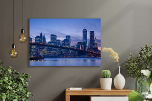 Картина Панорама Манхэттена, 40x60 см, Wolf Kult цена и информация | Картины | 220.lv