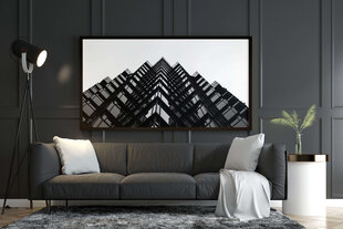 Картина Черно-белая архитектура, 60x80 см цена и информация | Картины | 220.lv