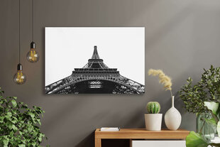 Картина Черно-белая Эйфелева башня, 40x60 см цена и информация | Картины | 220.lv