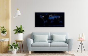 Картина Ночь на Земле, 30x40 см цена и информация | Картины | 220.lv