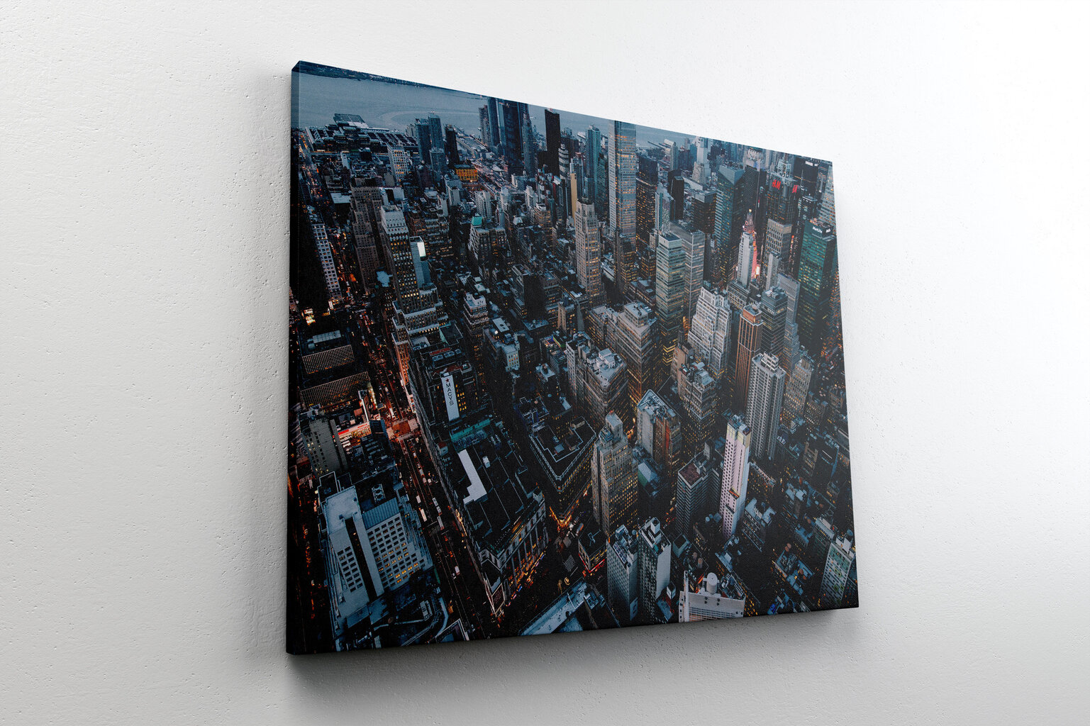 Glezna Ņujorka no putna lidojuma, 100x70 cm cena un informācija | Gleznas | 220.lv