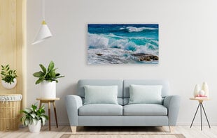 Glezna Okeāns, 100x70 cm cena un informācija | Gleznas | 220.lv