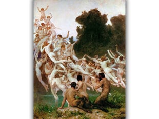 Картина Ореады (Вильгельм-Адольф Бугеро), 100x70 см. цена и информация | Картины | 220.lv