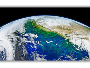 Картина Планета Земля, 40x60 см цена и информация | Картины | 220.lv