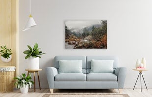 Glezna Rudens ainava, 100x70 cm cena un informācija | Gleznas | 220.lv
