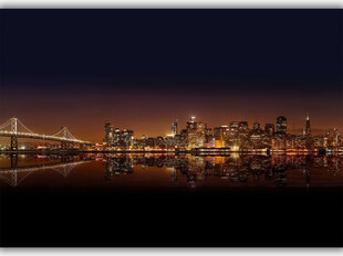 Glezna Sanfrancisko panorāma, 40x60 cm cena un informācija | Gleznas | 220.lv