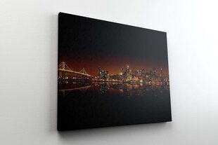 Glezna Sanfrancisko panorāma, 40x60 cm cena un informācija | Gleznas | 220.lv