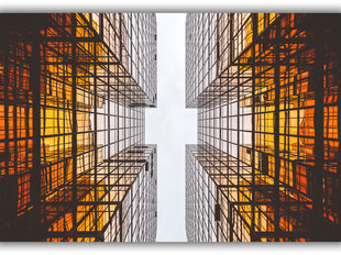Картина Стеклянная архитектура, 40x60 см цена и информация | Картины | 220.lv