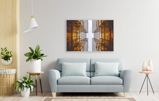 Glezna Stikla arhitektūra, 60x80 cm cena un informācija | Gleznas | 220.lv
