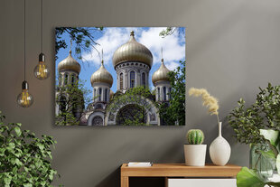 Glezna Svētā Konstantīna un Mihaila baznīca Viļņā, 30x40 cm cena un informācija | Gleznas | 220.lv