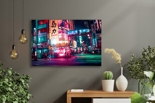 Glezna Tokijas ielas, 60x80 cm, Wolf Kult cena un informācija | Gleznas | 220.lv