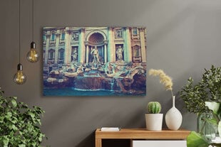 Glezna Trevi strūklaka, 100x70 cm, Wolf Kult cena un informācija | Gleznas | 220.lv