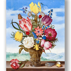 Glezna Vintāžas ziedi V, 40x60 cm, Wolf Kult cena un informācija | Gleznas | 220.lv