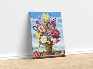 Glezna Vintāžas ziedi V, 40x60 cm, Wolf Kult cena un informācija | Gleznas | 220.lv