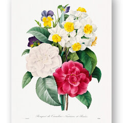 Glezna Vintāžas ziedi, 60x80 cm, Wolf Kult cena un informācija | Gleznas | 220.lv