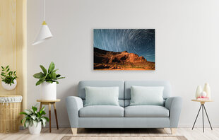 Glezna Zvaigžņotā nakts tuksnesī, 40x60 cm cena un informācija | Gleznas | 220.lv