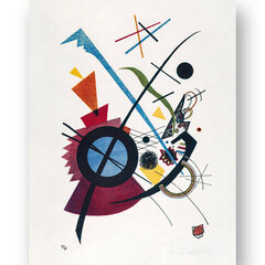 Plakāts Abstrakcija, Vasilijs Kandinskis, 59 x 84 cm (A1), Wolf Kult cena un informācija | Gleznas | 220.lv